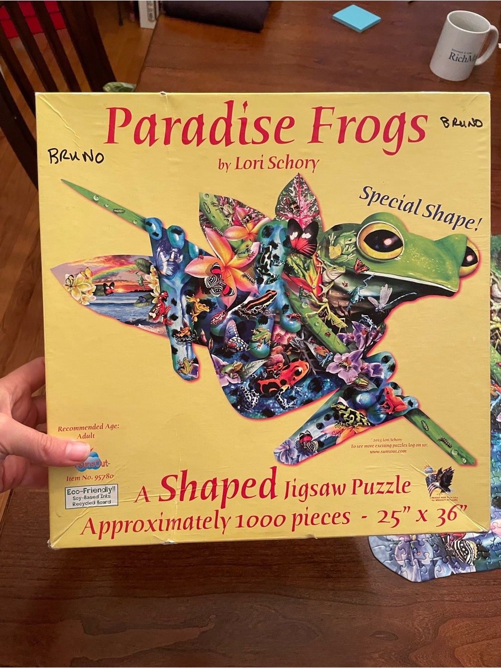 Paradise Frogs ~1000 piece jigsaw puzzle